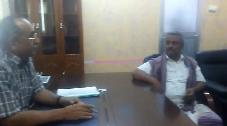 نائب المحافظة لحج يلتقي 