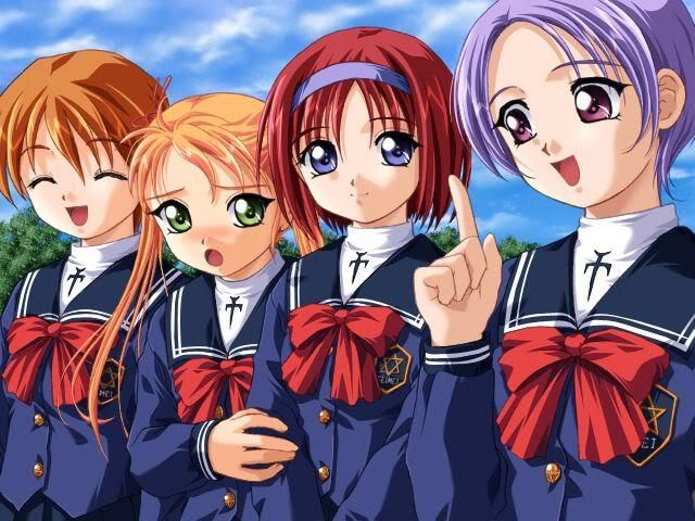 صور انمي اربع بنات في رمضان