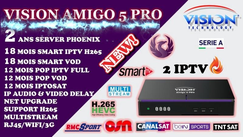  ????تحديثات بالجملة VISION AMIGO????تثبيث خاصية IP Audio????اضافة قناة Serie A & 711963321